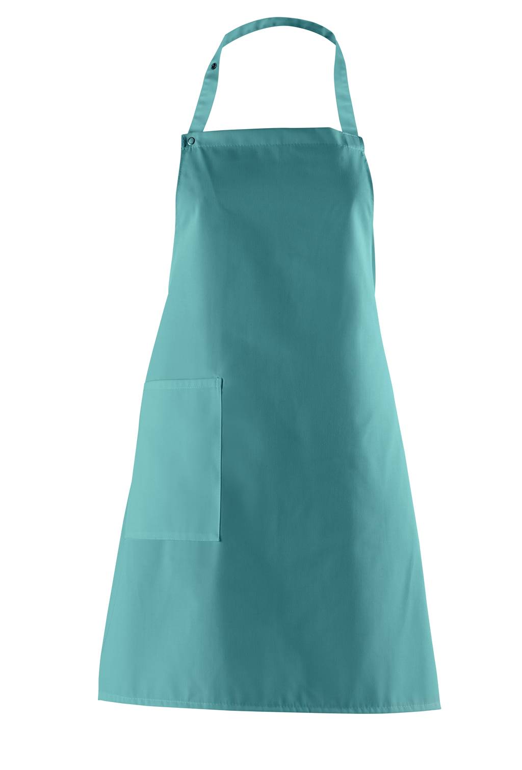Latzschürze Nackenband verstellbar petrol, Gr. 34