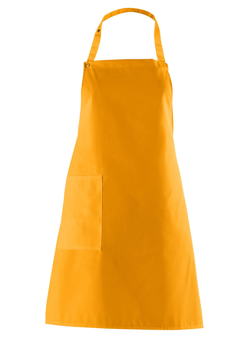 Latzschürze Nackenband verstellbar mango, Gr. 34