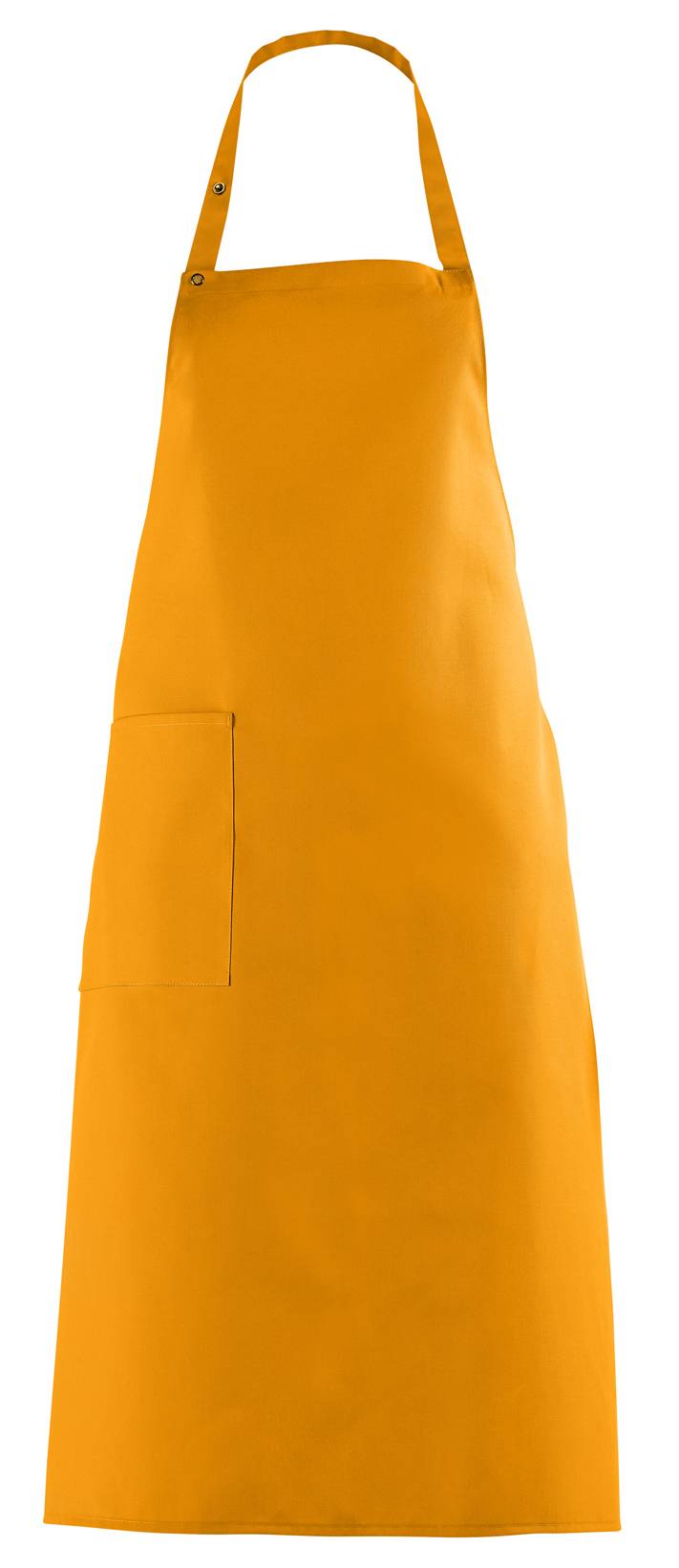 Latzschürze Druckknopfverschluss mango, Gr. 34