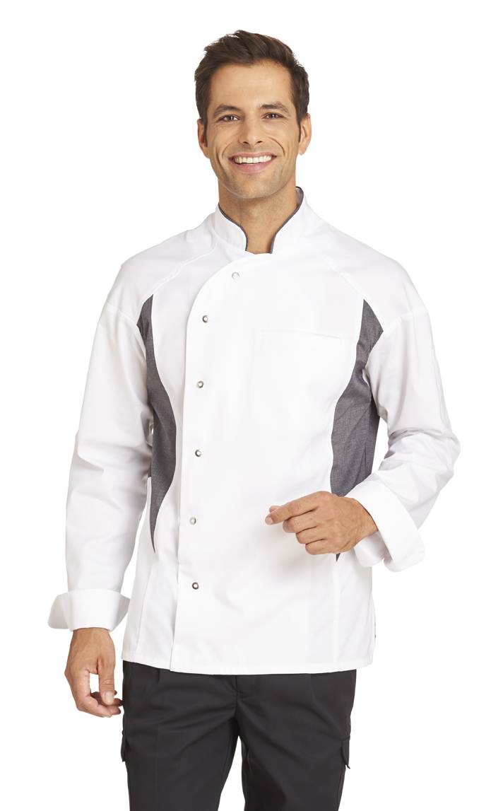 Kochjacke Herren weiß, Gr. 46