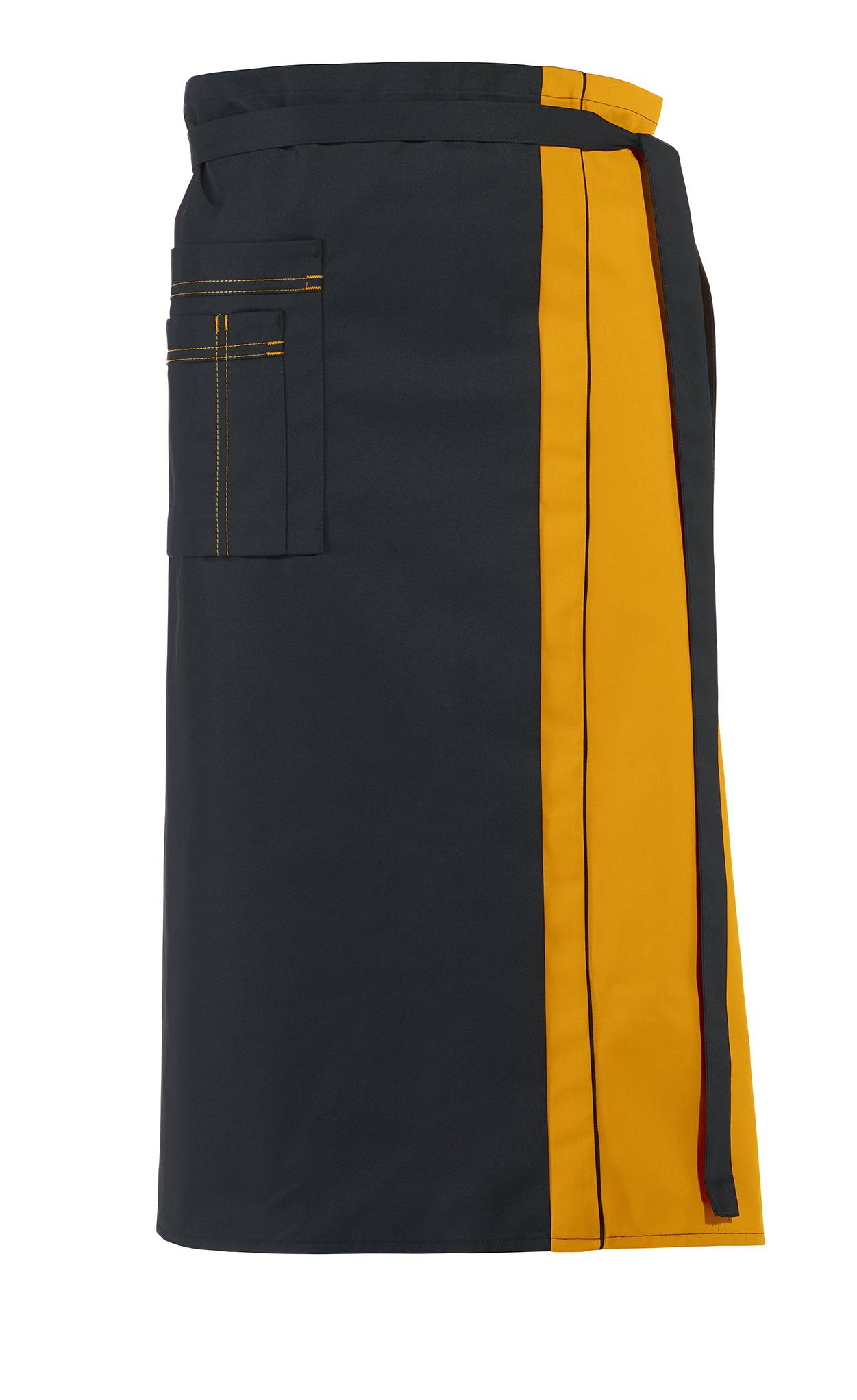 Vorbinder 2 Taschen schwarz/sun, Gr. 34