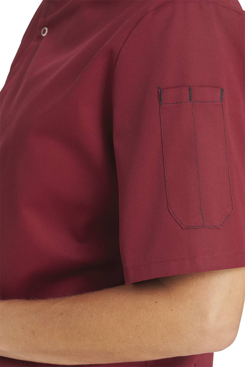 Kochjacke Herren bordeaux, Gr. 42