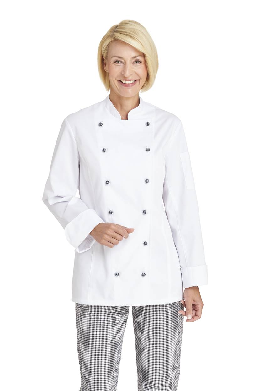 Kochjacke Damen weiß, Gr. 36