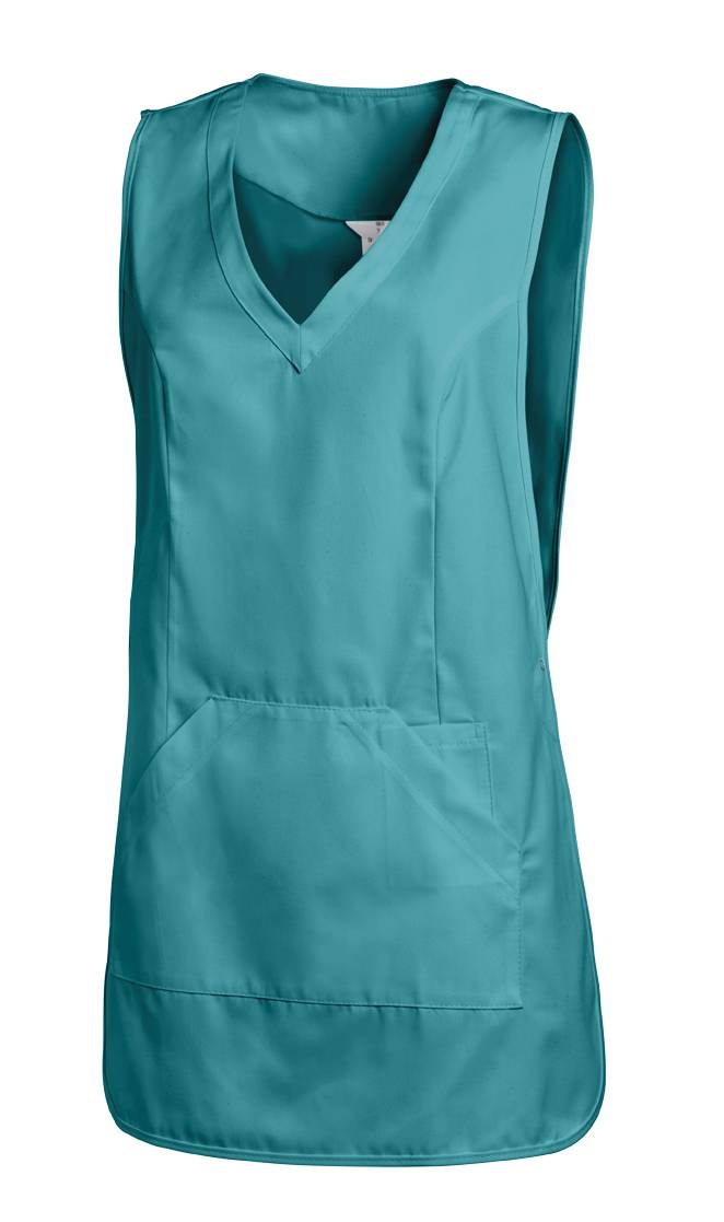 Überwurfschürze Damen petrol, Gr. III