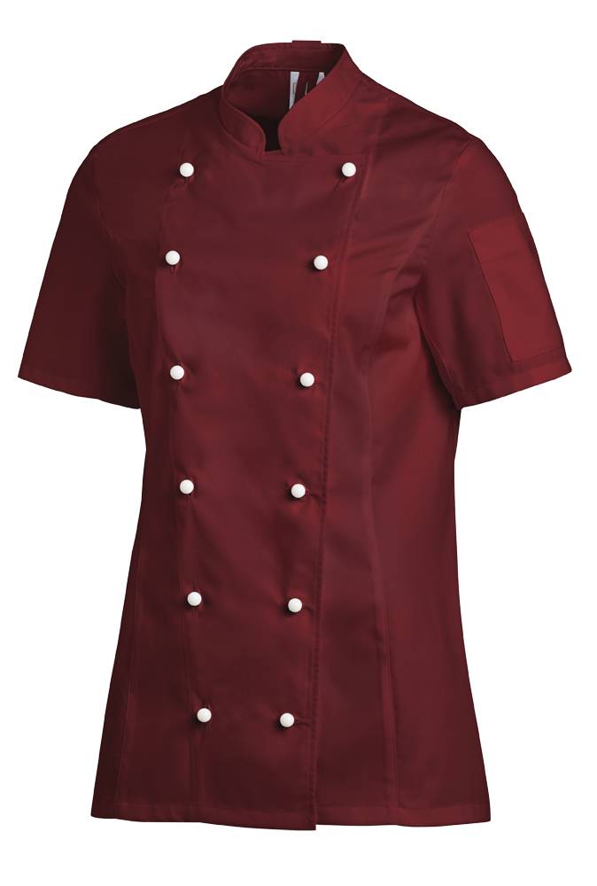 Kochjacke Damen bordeaux, Gr. 50