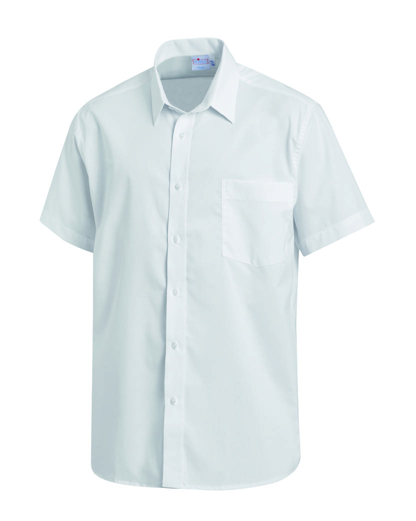 Hemd 1 Brusttasche weiß, Gr. 49