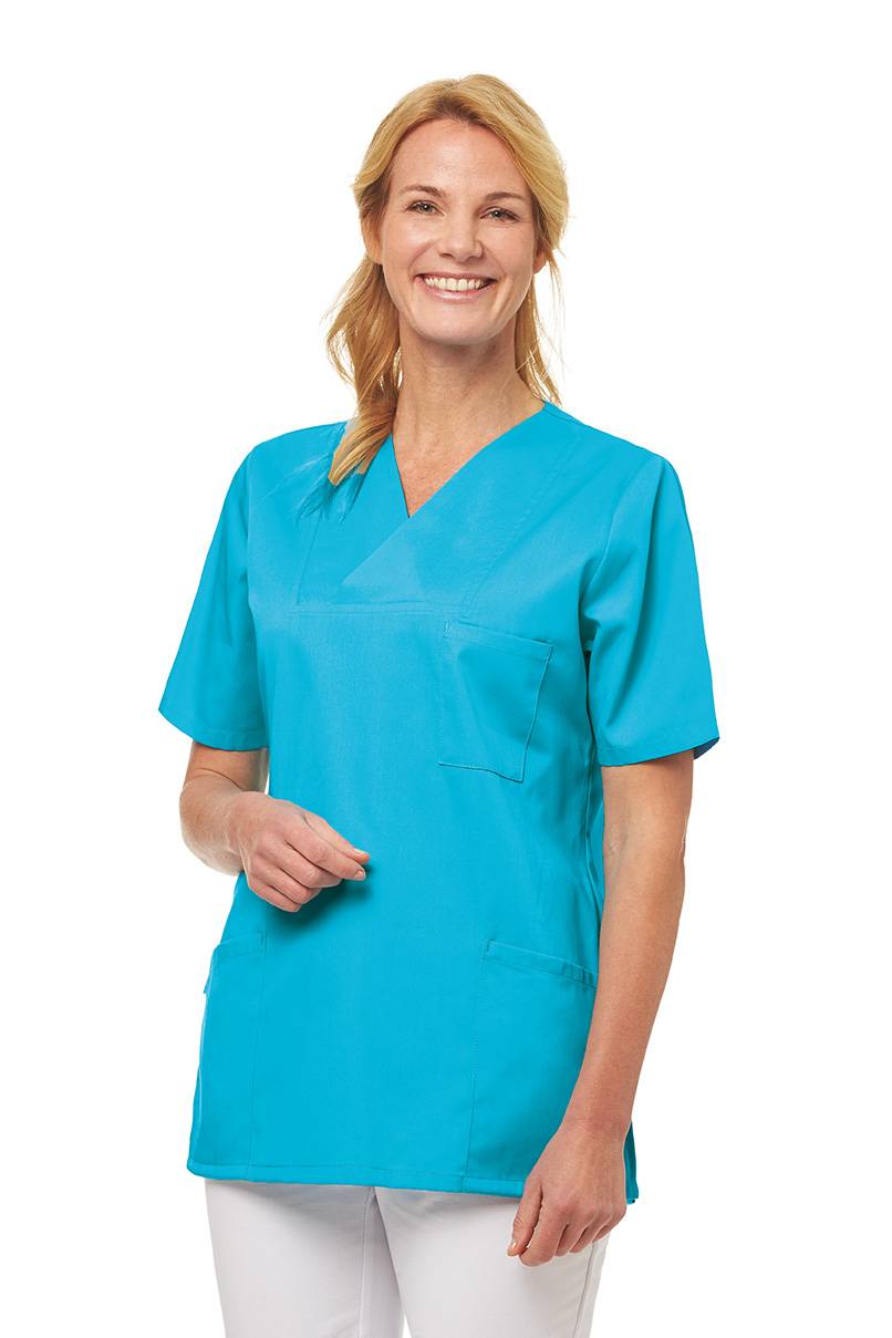 Schlupfkasack Damen türkis, Gr. 3XL