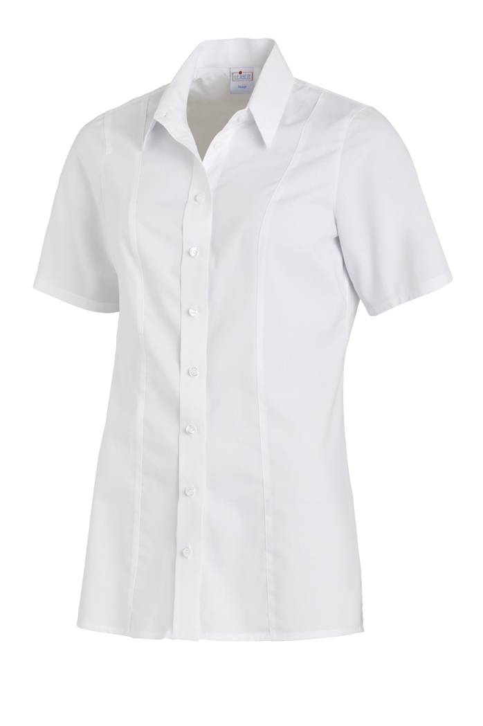 Bluse Teilungsnähte weiß, Gr. 54