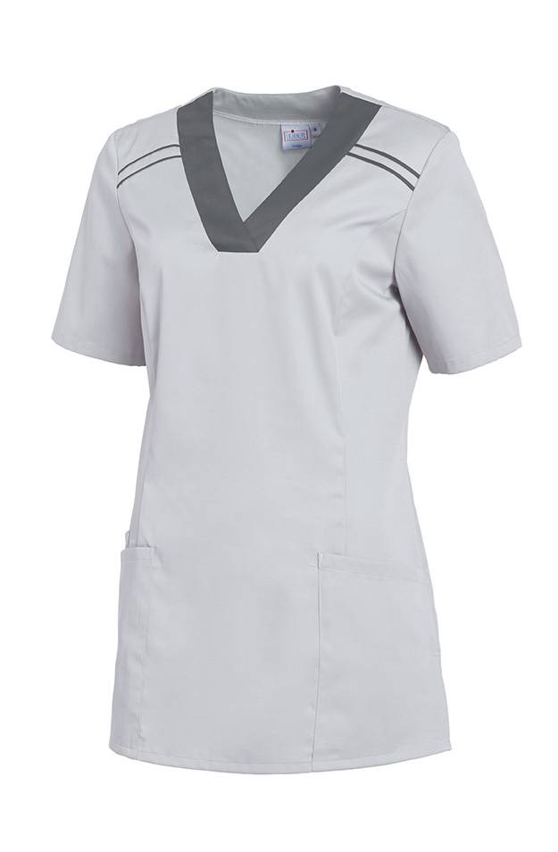 Schlupfkasack Damen silbergrau/anthrazit, Gr. XS