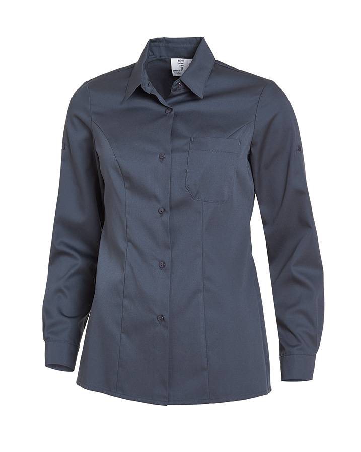 Bluse Damen dunkelgrau, Gr. 46