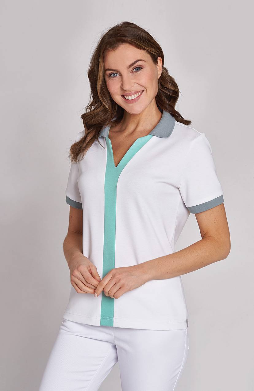 Shirt Damen weiß, Gr. L