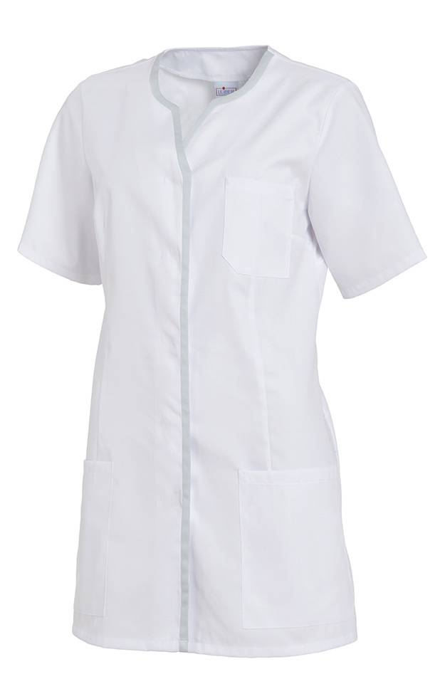 Kasack Damen weiß/silber, Gr. 48