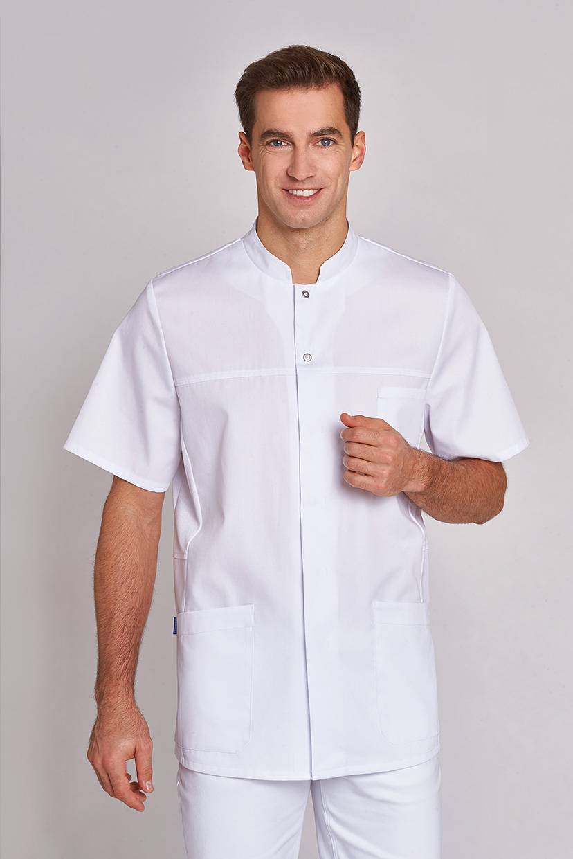 Kasack Herren weiß, Gr. 4XL