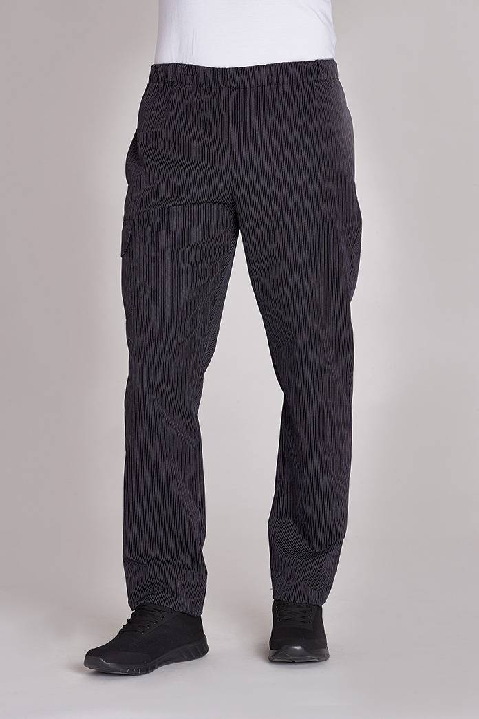 Hose Schrittlänge ca.84cm schwarz/weiß, Gr. XXL