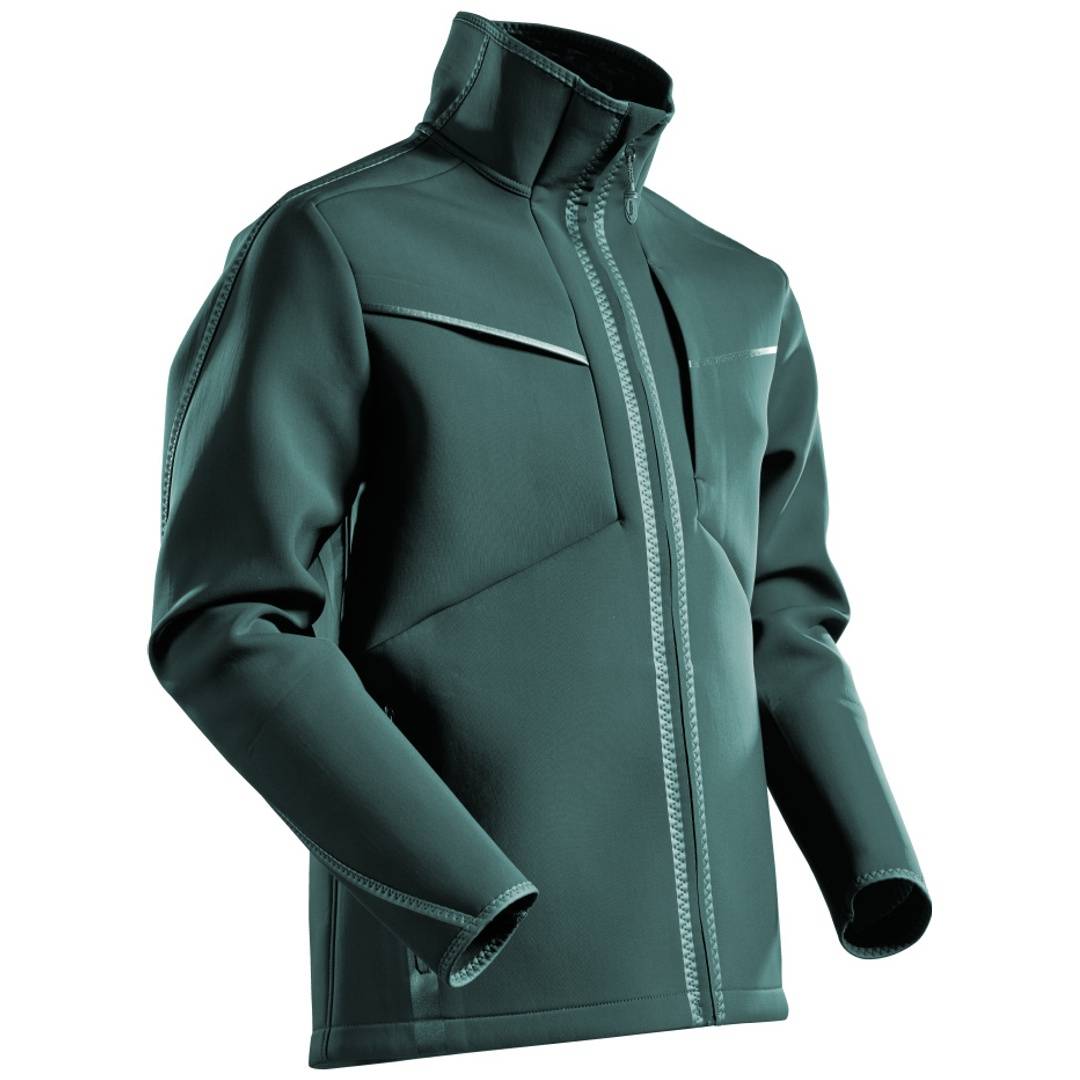 Mascot Soft Shell Jacke, moderne Passform Soft Shell Jacke Gr. 3XL, waldgrün