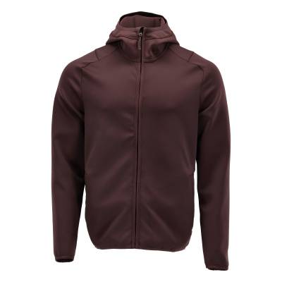 Microfleecejacke Fleecepullover, Kapuze, Reißverschluss 2XL