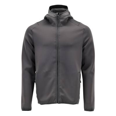 Microfleecejacke Fleecepullover, Kapuze, Reißverschluss XS