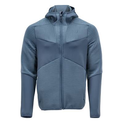 Microfleecejacke Fleecepullover, Kapuze, Reißverschluss M
