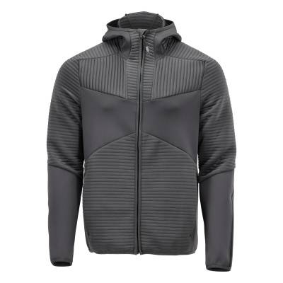Microfleecejacke Fleecepullover, Kapuze, Reißverschluss XS