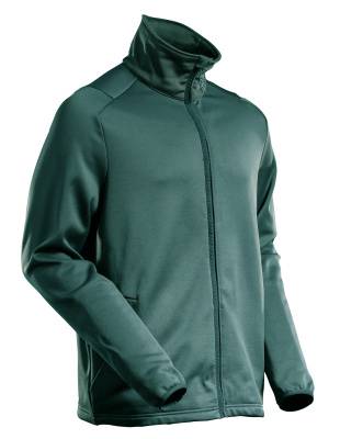 Microfleecejacke Fleecepullover mit Reißverschluss L