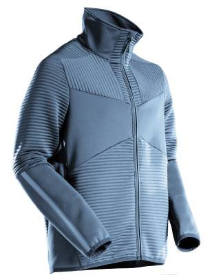 Microfleecejacke Fleecepullover mit Reißverschluss 2XL