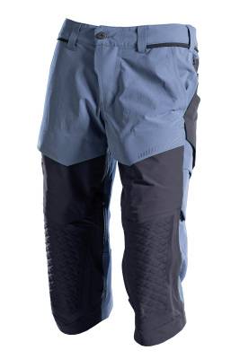 Handwerker-Dreiviertel-Hose Dreiviertel-Hose, Knietaschen, Stretch C44