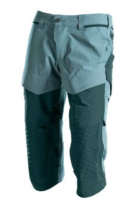 Handwerker-Dreiviertel-Hose Dreiviertel-Hose, Knietaschen, Stretch C44