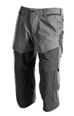 Handwerker-Dreiviertel-Hose Dreiviertel-Hose, Knietaschen, Stretch C45