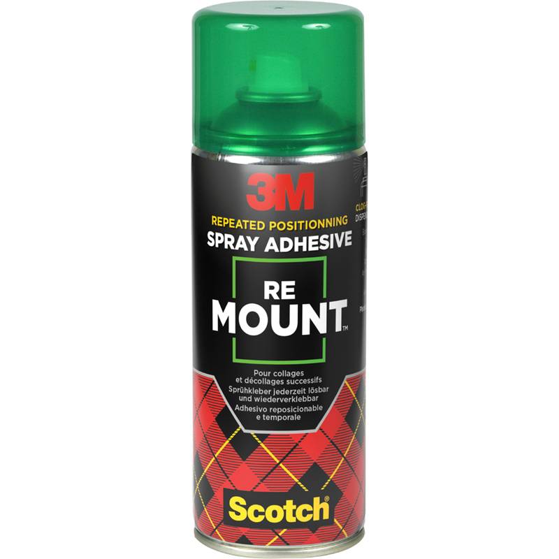 3M Scotch Sprühkleber "RE MOUNT", ablösbar, 400 ml