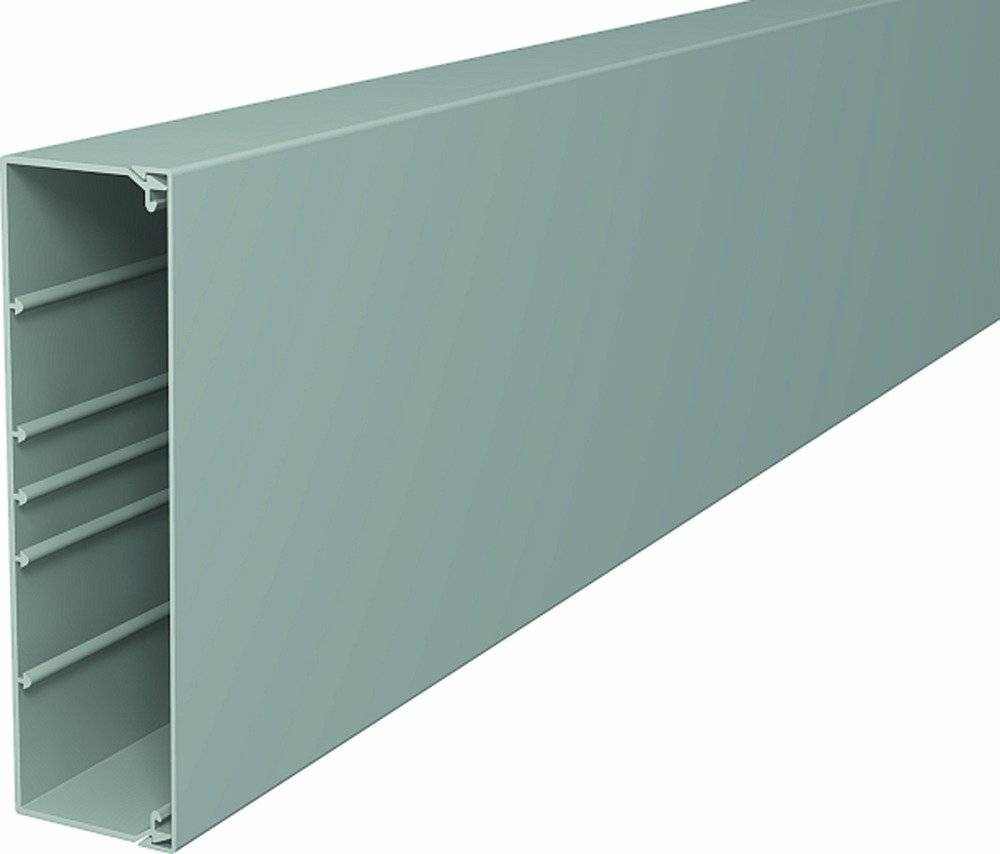 BETTERMANN BETTERMANN Leitungsführungskanal Kst WDK60210GR 60x210x2000mm stgr RAL7030