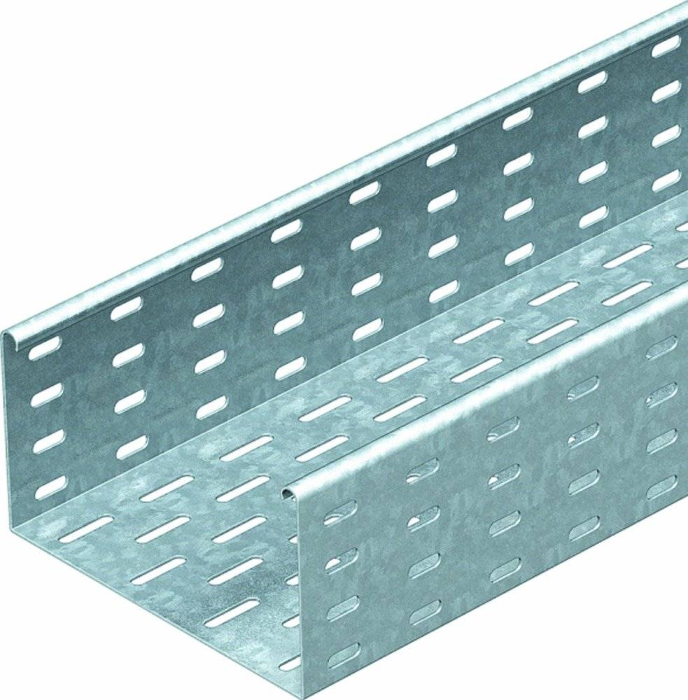 OBO Bettermann Kabelrinne 110x100x1,5mm ST SKS 110 FS mitgel.Verb 3000mm Seitenl