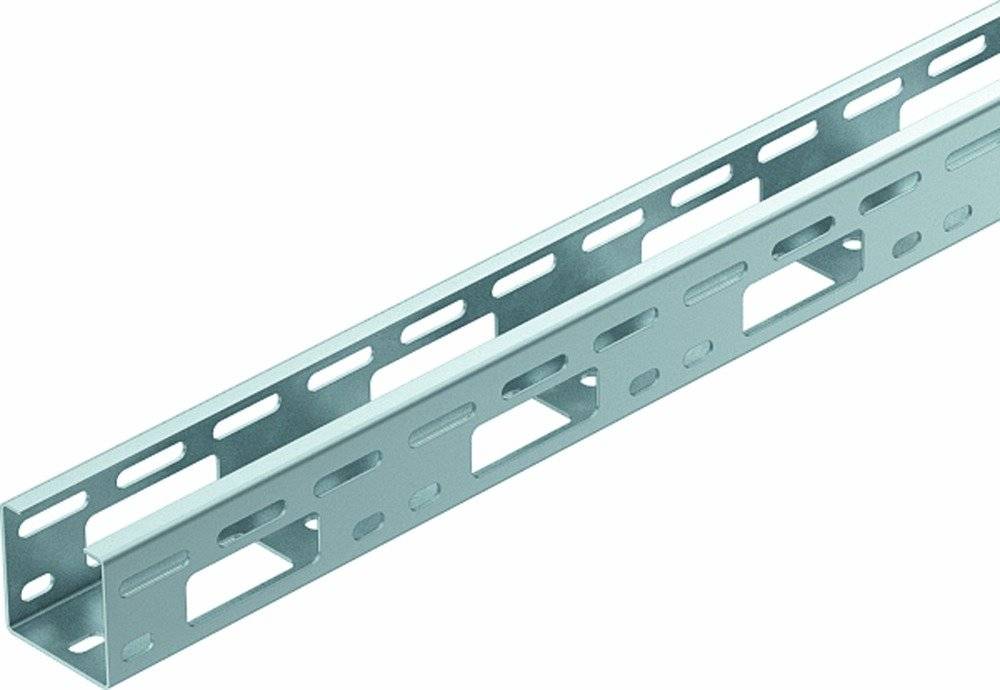 OBO Bettermann Kabelrinne 50x50x1,5mm ST AZK 050 FT 3000mm Seitenl