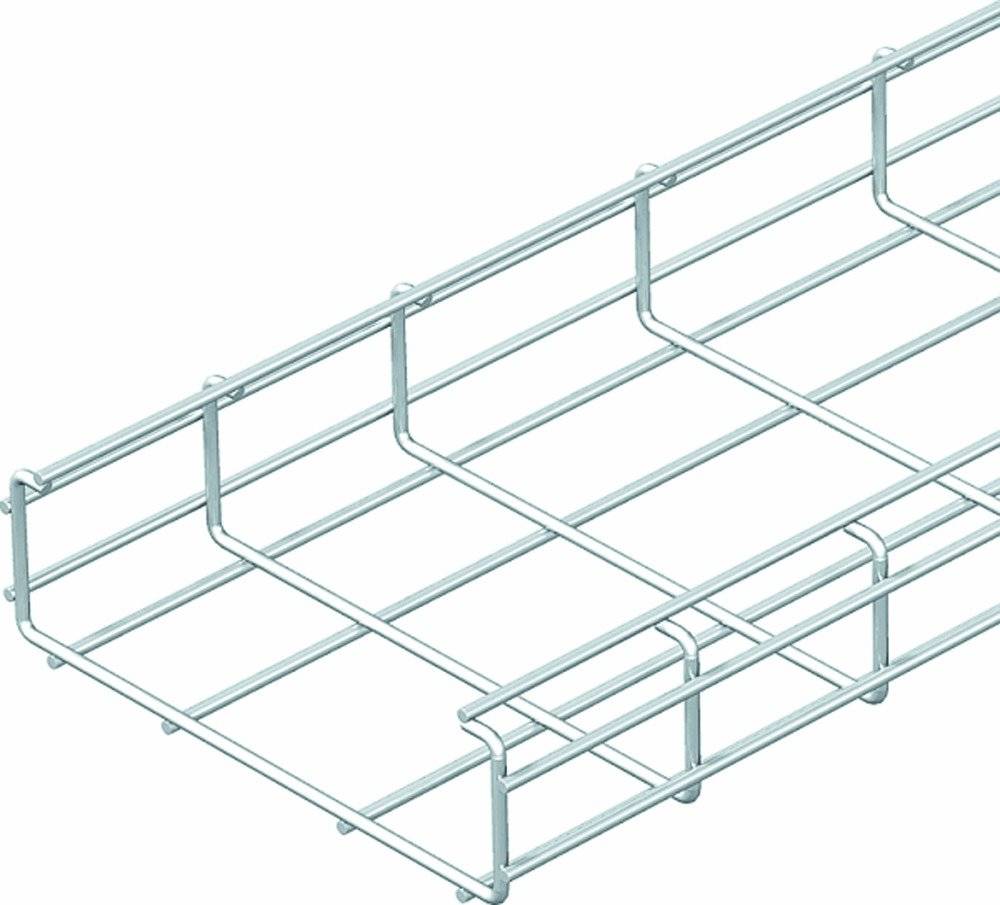 OBO Bettermann Gitterrinne VA C-Form Ø4,5mm CGR 50 50 A2 50x50x3000mm