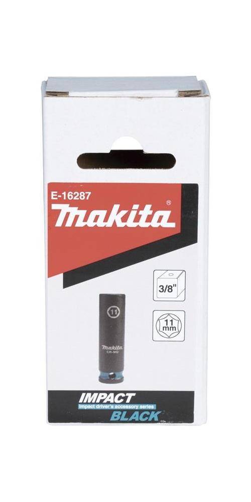 makita Steckschlssel E-16287 Impact Black 3/8Zoll Auen-4kt D.11mm lang