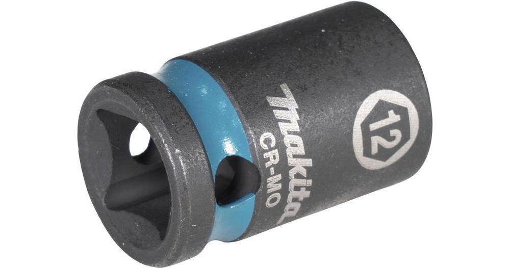 makita Steckschlssel E-15936 Impact Black 3/8Zoll Auen-4kt D.12mm kurz
