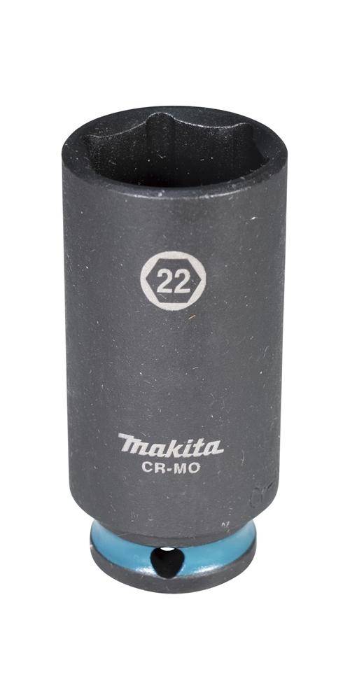 makita Steckschlssel E-16396 Impact Black 3/8Zoll Auen-4kt D.22mm lang
