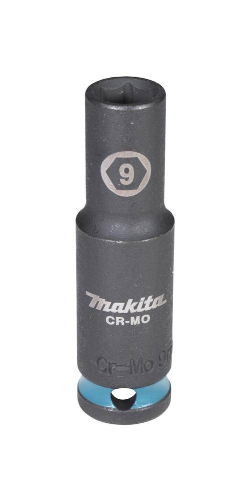 makita Steckschlssel E-16265 Impact Black 3/8Zoll Auen-4kt D.9mm lang