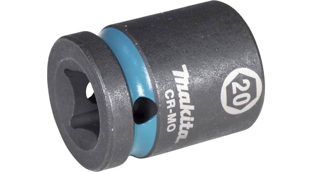 makita Steckschlssel E-16162 Impact Black 1/2Zoll Auen-4kt D.20mm kurz
