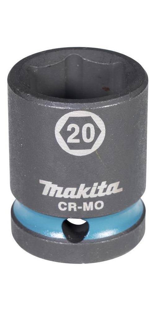 makita Steckschlssel E-16162 Impact Black 1/2Zoll Auen-4kt D.20mm kurz