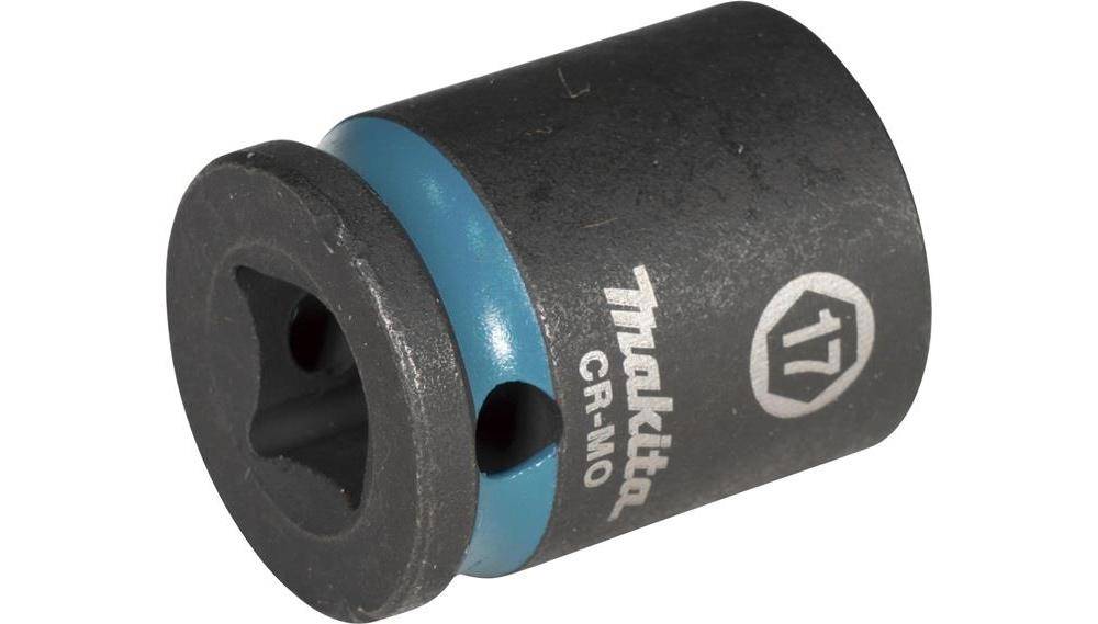 makita Steckschlssel E-15986 Impact Black 3/8Zoll Auen-4kt D.17mm kurz