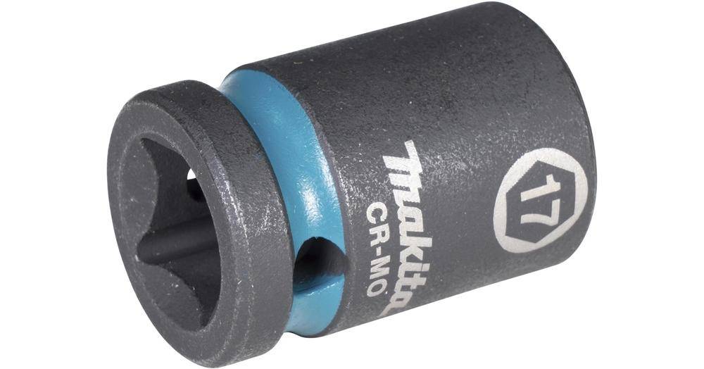 makita Steckschlssel E-16134 Impact Black 1/2Zoll Auen-4kt D.17mm kurz