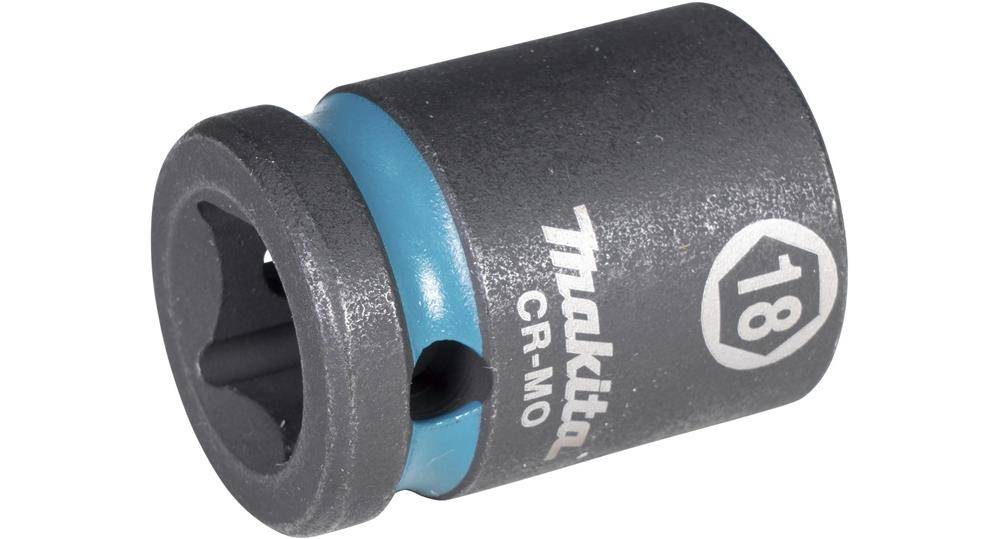 makita Steckschlssel E-16140 Impact Black 1/2Zoll Auen-4kt D.18mm kurz