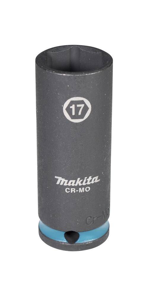 makita Steckschlssel E-16346 Impact Black 3/8Zoll Auen-4kt D.17mm lang