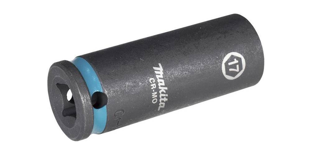 makita Steckschlssel E-16346 Impact Black 3/8Zoll Auen-4kt D.17mm lang