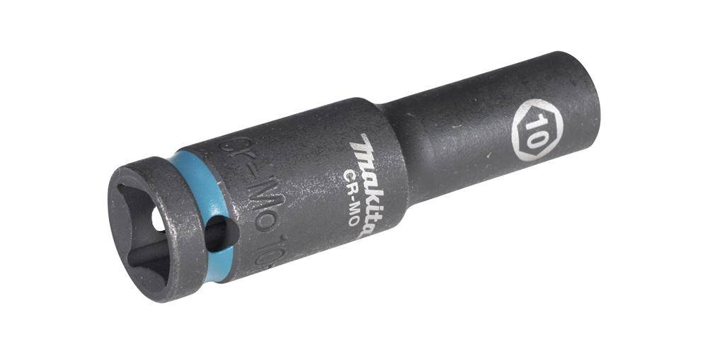 makita Steckschlssel E-16411 Impact Black 1/2Zoll Auen-4kt D.10mm lang