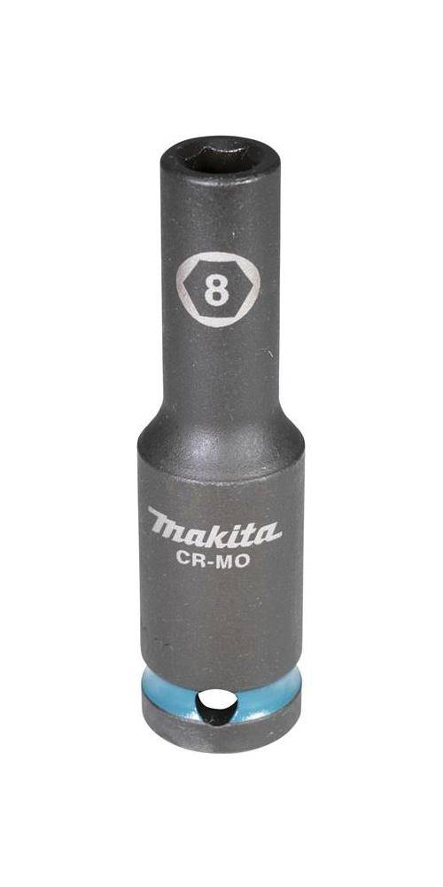 makita Steckschlssel E-16405 Impact Black 1/2Zoll Auen-4kt D.8mm lang