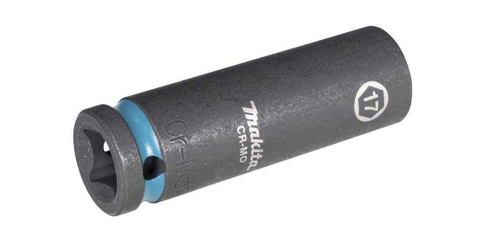 makita Steckschlssel E-16477 Impact Black 1/2Zoll Auen-4kt D.17mm lang