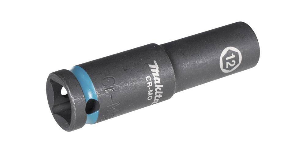 makita Steckschlssel E-16433 Impact Black 1/2Zoll Auen-4kt D.12mm lang