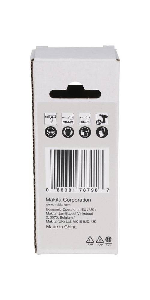 makita Steckschlüsseleinsatz E-19819 Impact Black L.78mm