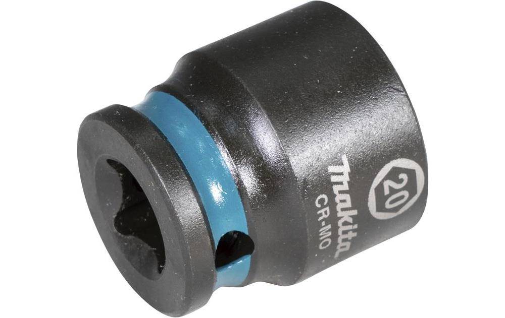 makita Steckschlssel E-16019 Impact Black 3/8Zoll Auen-4kt D.20mm kurz